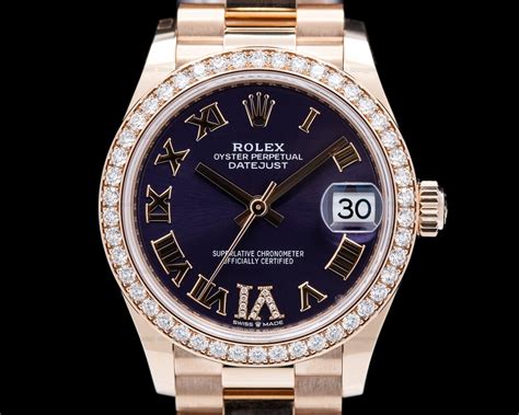 rolex oyster 31 rose gold|Rolex datejust 31 18 ct.